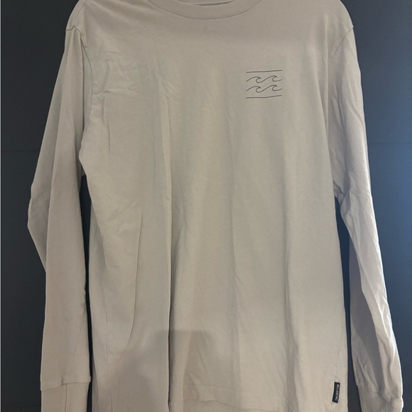 Billabong Cream Long Sleeve Tee - Picture 1 of 4